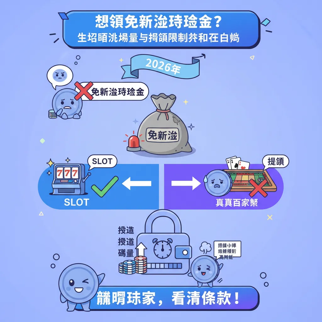 想領免流水體驗金？先搞懂洗碼量與提領限制纔不會白忙